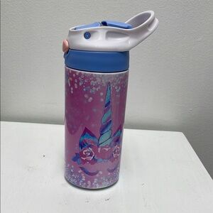 Pink Unicorn Water Bottle